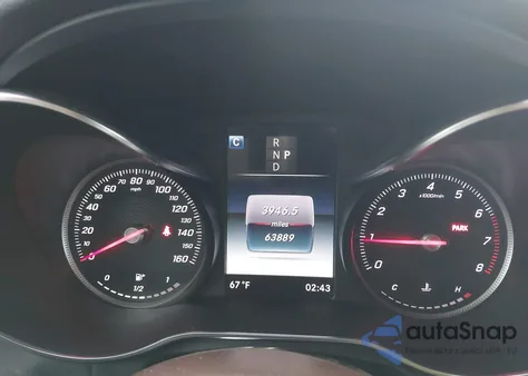 2018 Mercedes-Benz Glc 300 4Matic из США, поврежденный, VIN WDC0G4KB1JV081574